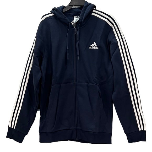 Sweatshirt/hoodie - Men - Large - New - Adidas with zipper